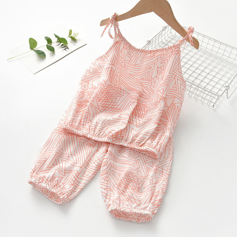 Summer Girls Camisole Two-Piece Set π§π β Cute & Comfy Cotton Outfit