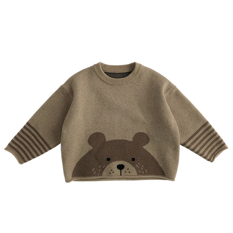 ๐งถ Cozy Critters Knit Pullover โ Warmth with a Whisker of Fun ๐พ