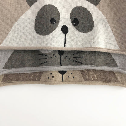 🧶 Cozy Critters Knit Pullover – Warmth with a Whisker of Fun 🐾