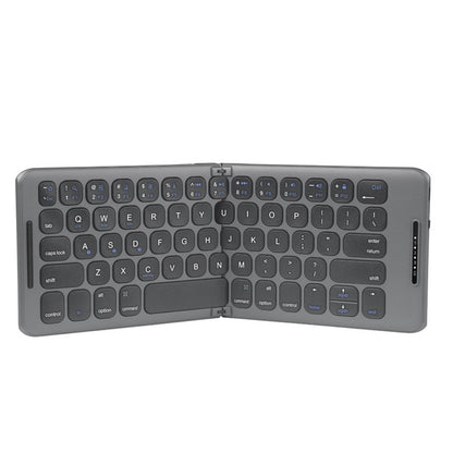 Two-Fold Wireless Bluetooth Keyboard – Portable & Foldable Design