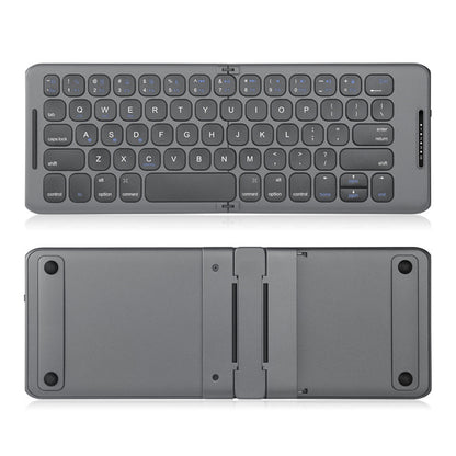 Two-Fold Wireless Bluetooth Keyboard – Portable & Foldable Design
