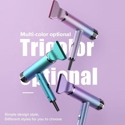 Foldable Mini Hair Dryer – Lightweight Negative Ion Quiet Blower for Home & Travel