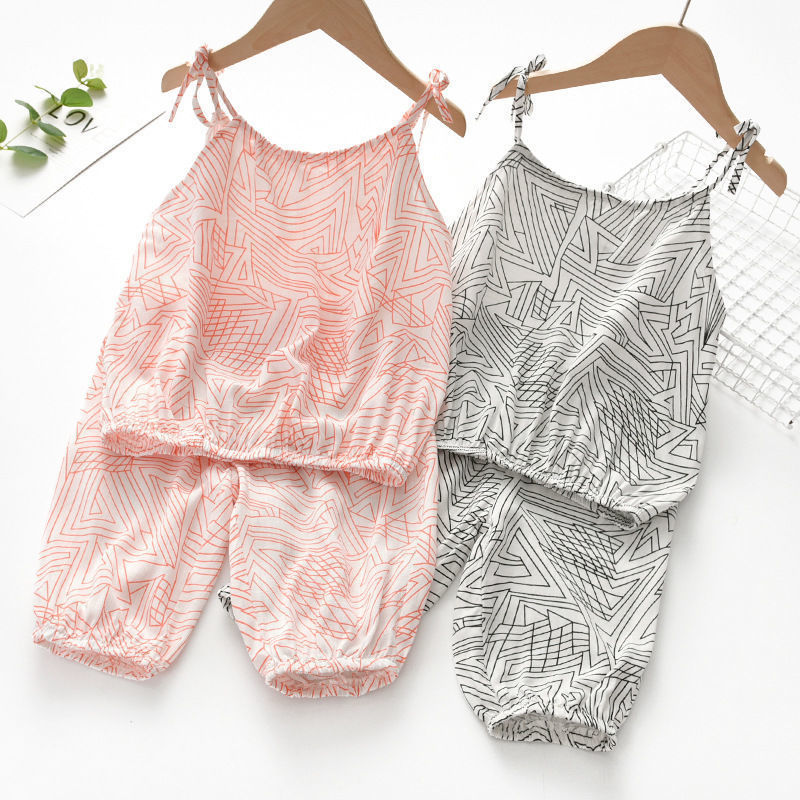 Summer Girls Camisole Two-Piece Set 👧🌞 – Cute & Comfy Cotton Outfit
