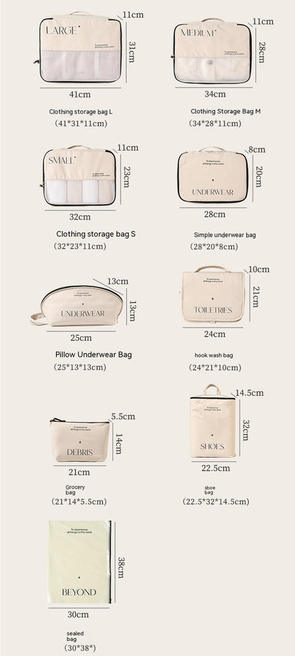 Travel Storage Bag Set – Star Series Pack Smarter. Travel Lighter.