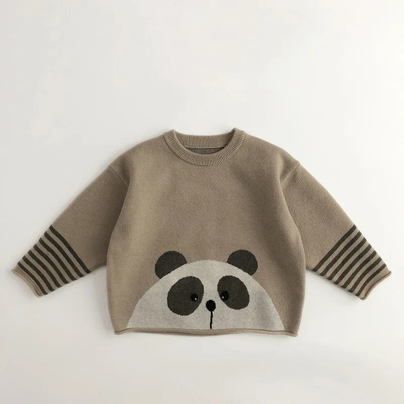 🧶 Cozy Critters Knit Pullover – Warmth with a Whisker of Fun 🐾